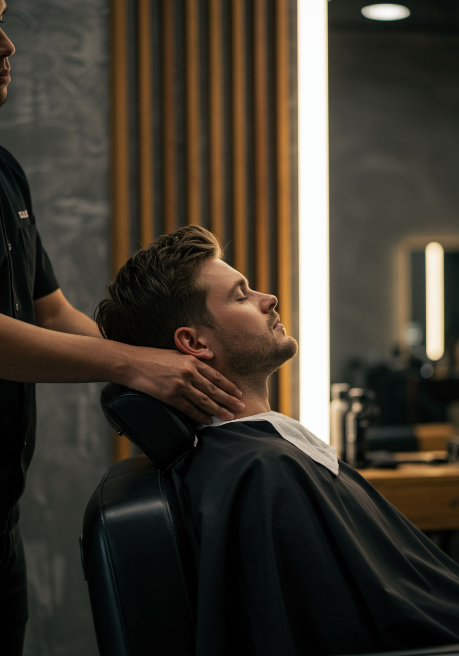 Массаж головы для мужчин в spa-салоне Jacksonville Beach