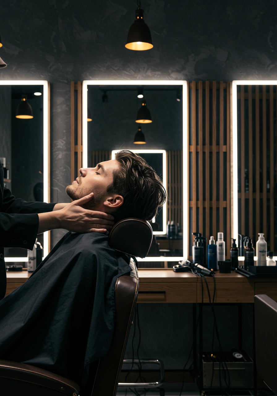 Массаж головы для мужчин в spa-салоне Jacksonville Beach